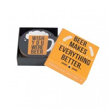 Beer Makes Everything Better Beer Coasters