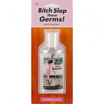 Bitch Slap Those Germs Hand Sanitiser
