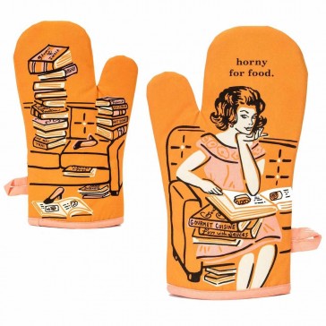 Horny For Food Oven Mit