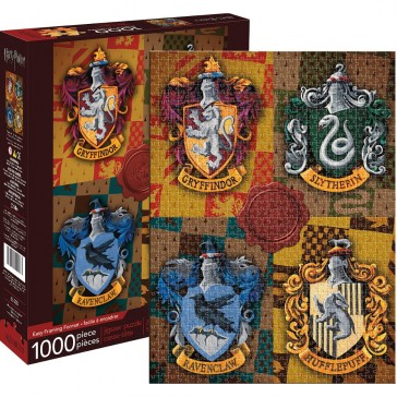 Harry Potter Crests 1000pc Puzzle