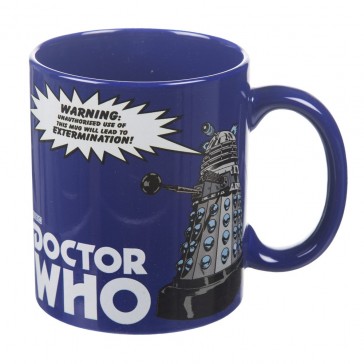 Doctor Who Dalek Blue Mug
