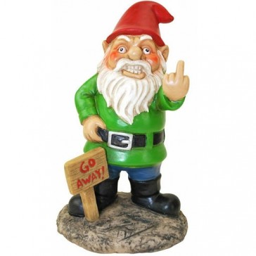 Go Away Garden Gnome