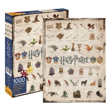 Harry Potter Icons 1000pc Puzzle