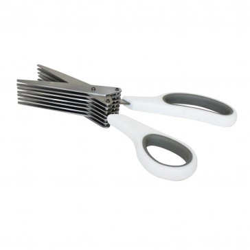 7 Blade Herb Scissors - Green