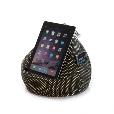 iCrib Tablet Bean Bag Cushion - Black Gold Dust