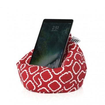 iCrib Tablet Bean Bag Cushion - Flame Scarlet Red Tile