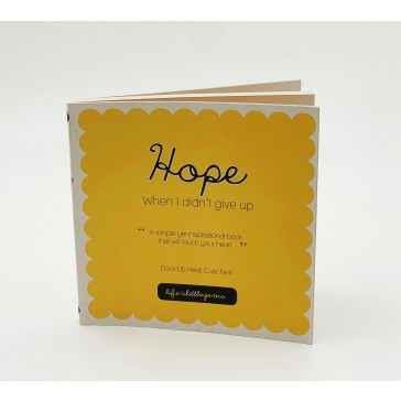 Hope When I Didn't Give Up Book