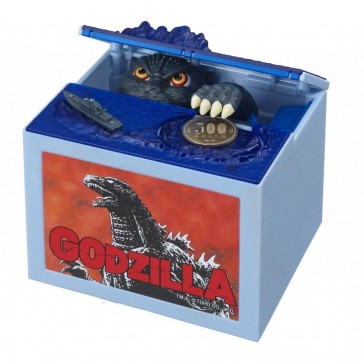 Itazura Coin Stealing Godzilla Money Box