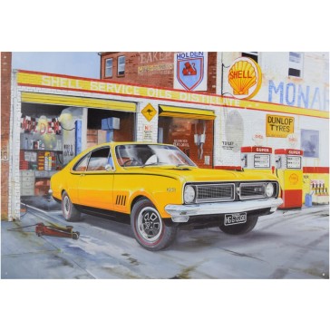 Monaro Garage Tin Sign