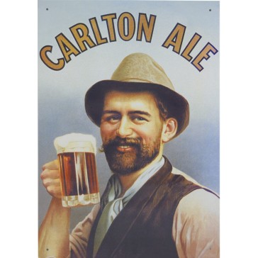 Carlton Ale Tin Sign