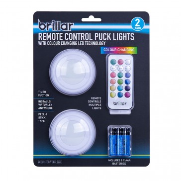 Remote Control Multi Coloured LED Lights - Colour Changing