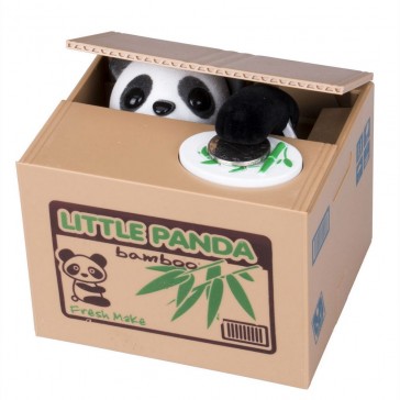 Funny Coin Stealing Panda Money Bank