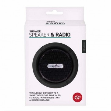 Wireless Shower Speaker with FM Radio