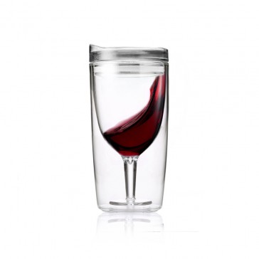 TraVino Wine Sippy Cup - Crystal Clear