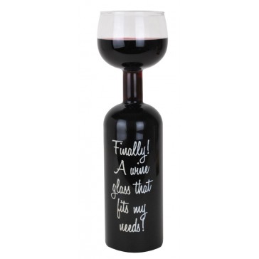 Wine Bottle Glass