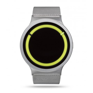 Ziiiro Eclipse Watch Metallic - Chrome Lemon