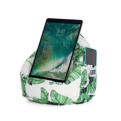 iCrib Tablet Bean Bag Cushion - Tiki Palm Leaf