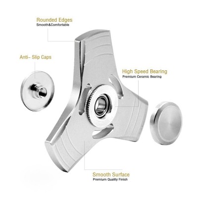 Fidget Trick Spinner - Aluminium Mini