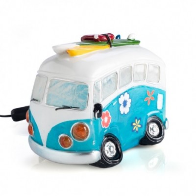 Retro VW Kombi Table Lamp - Blue